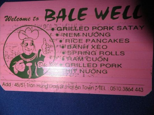 Le restaurant Bale Well