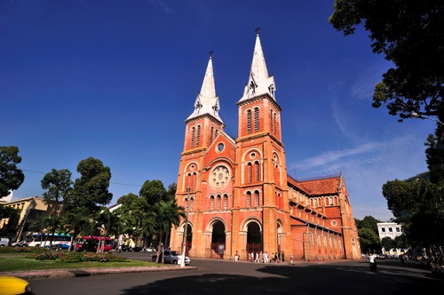 La cathédrale de Notre-Dame de Saigon