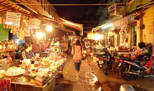 Le marché Hang Be