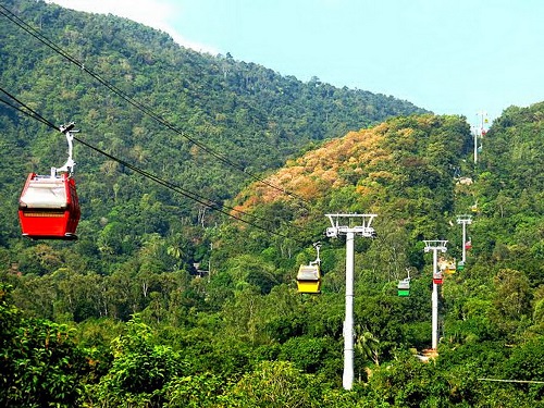 Le téléphérique à Da Lat