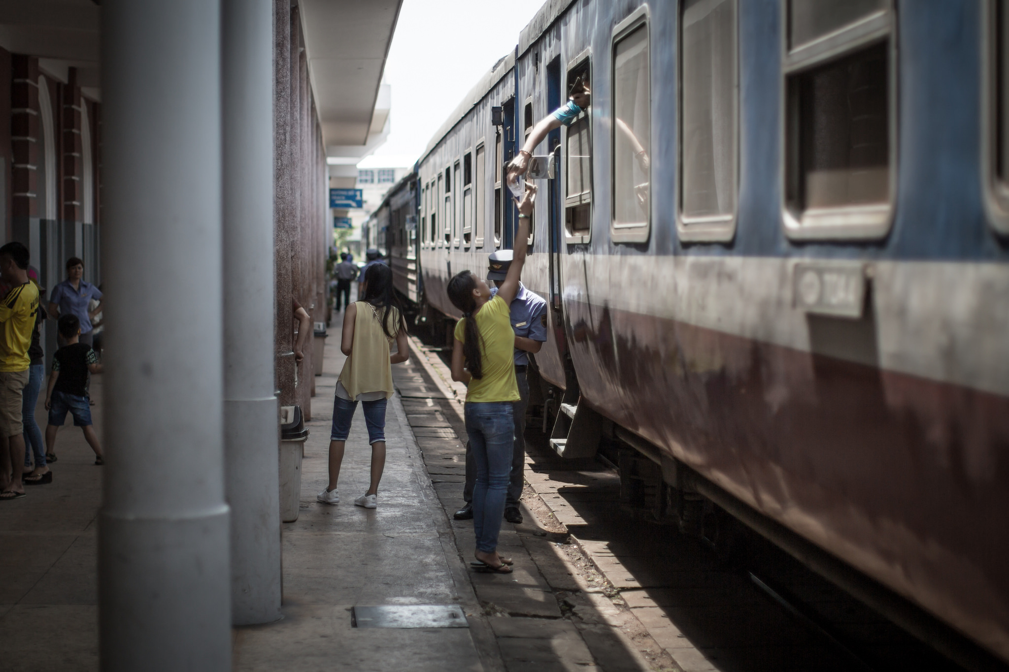 Voyage en train au Vietnam